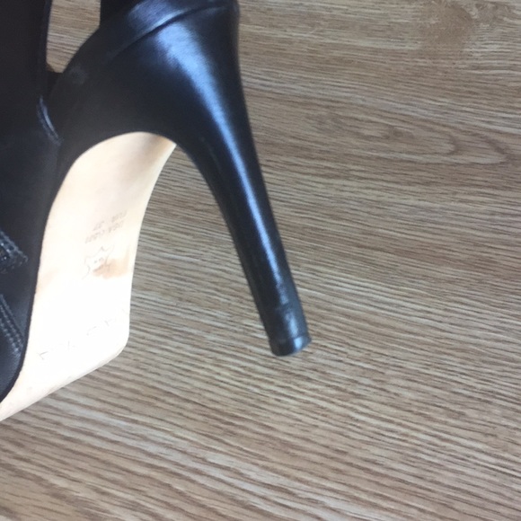 Via Spiga Leather Booties | Black - Picture 6 of 6